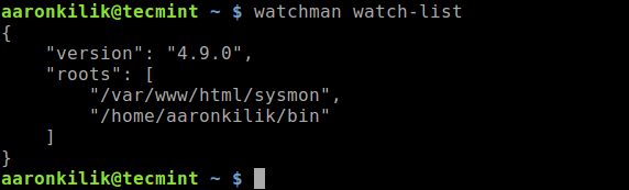 View Watch List